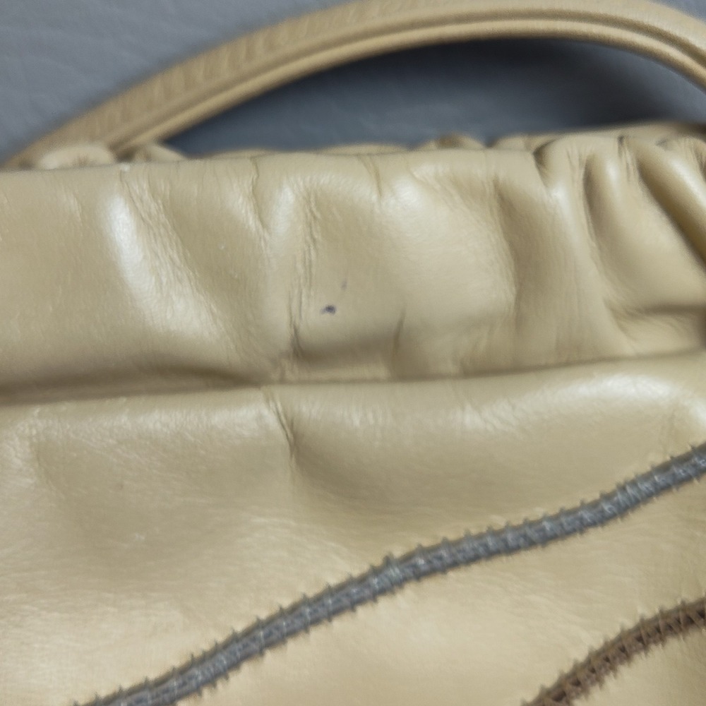 Vintage 80s Carlo Fiori Italy Snakeskin Patchwork Leather Shoulder Crossbody Bag - Picture 6 of 16